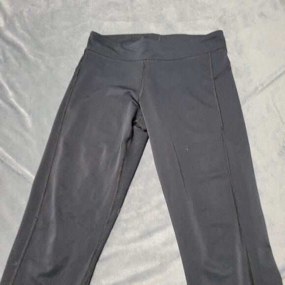 Under Armour Legging Women Small Black Running Leisurewear Pull On Compress Pant - Picture 4 of 11